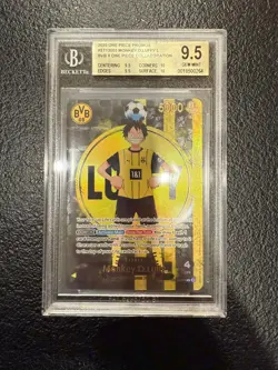 One Piece x BVB Monkey D. Luffy Promo Card BGS 9,5 Gem Mint ST13-003 Beckett TCG - Image 1