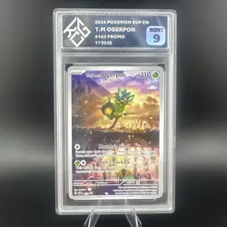 Teal Mask Ogerpon 123 Sv: Scarlet & Violet Promo Cards Holo KCG 9 - Image 1