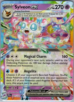 Sylveon ex - 041/131 SV: Prismatic Evolutions - Pokemon Card - NM - Image 1