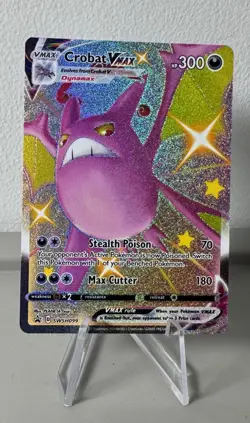 Crobat VMAX SWSH099 Holo SWSH: Sword & Shield Promo Pokemon Card - Image 1