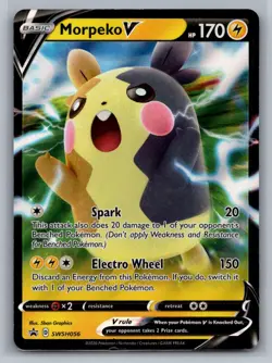 Morpeko V - SWSH: Sword & Shield Promo Cards SWSH056 2019 NM - Image 1