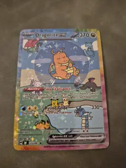 Dragonite EX Pokemon Card Display Art Card - Image 1