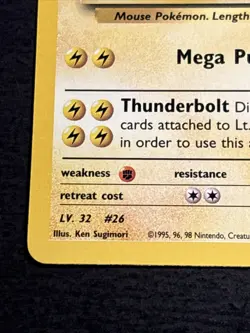 Lt. Surge’s Raichu 28/132 Pokemon TCG Gym Heroes Rare Card Near Mint NM- - Image 5