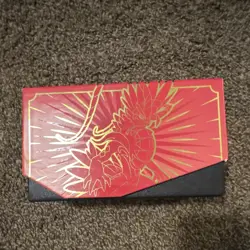 Pokemon TCG Crown Zenith Zacian Pokemon Card Lot with Red/Black Storage Box - Image 2
