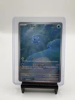 Phione Illustration Rare Pokemon TCG Sv06: Twilight Masquerade Holo Card 175/167 - Image 1