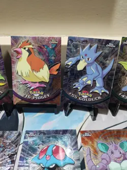 Topps Pokemon Chrome Card Lot of 11 (Cards Vary In Condition- See Description) - Image 3