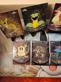Topps Pokemon Chrome Card Lot of 11 (Cards Vary In Condition- See Description) - Image 5