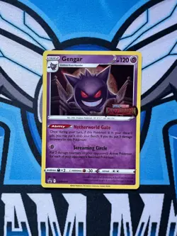 Gengar SWSH241 Lost Origin Prerelease Promo Pokemon Card - Image 1