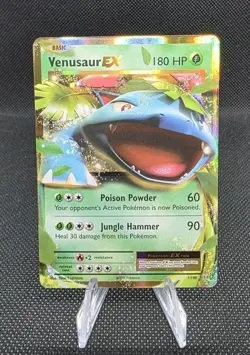 Venusaur EX 1/108 XY Evolutions Ultra Rare Holo Pokemon Card - Image 1