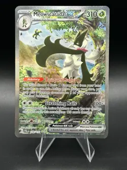 Pokemon Meowscarada EX 256/193 PALDEA Evolved Special Illustration Card English - Image 1
