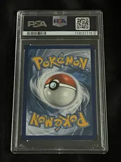 Pokemon TCG Skyla Holo Ultra Rare Full Art Card Shining Fates 072/072 PSA 9 - Image 2