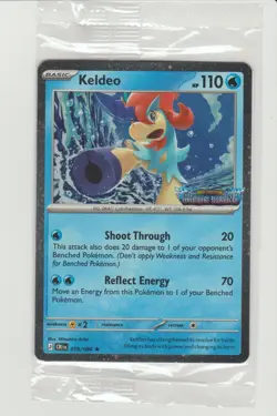Keldeo - Chaos Rising Stamped Holo Promo Pokemon Card CRI 019/086 Sealed - Image 1