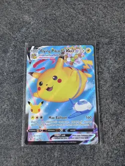 Pokemon TCG Flying Pikachu VMAX Celebrations 007/025 Holo Ultra Rare Card - Image 1