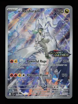 N's Reshiram 167/159 Holo Miscellaneous Cards & Products Pokemon Cards - Image 1