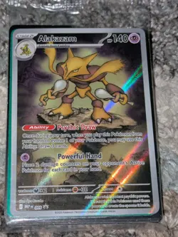 Sealed Alakazam 009 Promo Card Pokemon TCG NM Mega Evolution ETB - Image 1