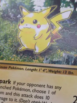 Pokemon Card - Pikachu Jungle 60/64 Common 1st Edition NM - Image 2
