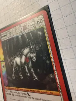 MetaZoo 2023 Native Black Friday Promo Card - Unicorn - Full Holo TCG ChaseCard - Image 2