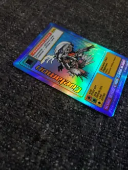 Vintage Digimon CCG Battle Series 1 Holo Card Coelamon ST-36S - Image 3