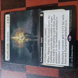 Mtg Mantle of the Ancients Extended Art NM Commander Adventures Forgotten Realms - Image 2