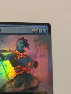 Haughty Djinn (Extended Art) Dominaria United Foil Rare - Image 3