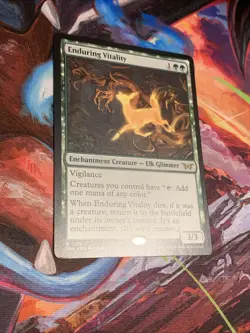 Enduring Vitality Duskmourn: House of Horror Rare Enchantment MTG - Mint - Image 3