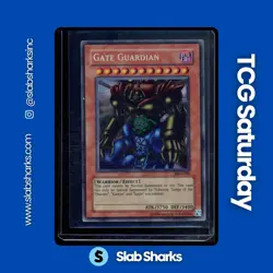 2002 YU-GI-OH! METAL RAIDERS #MRD-000 GATE GUARDIAN - Image 1
