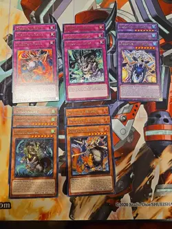 Yugioh Dracotail Deck Core JUSH+ Gulamel Urgula Pan Flame Horn - Image 1