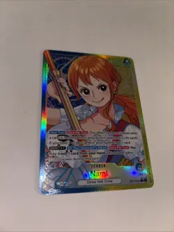 Nami - OP11-041 - Alt Art Leader - A Fist of Divine Speed - One Piece - English - Image 1