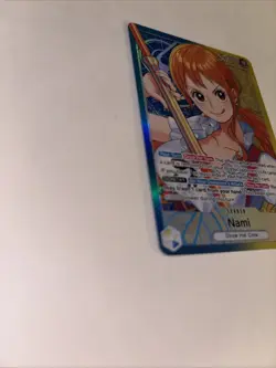 Nami - OP11-041 - Alt Art Leader - A Fist of Divine Speed - One Piece - English - Image 2