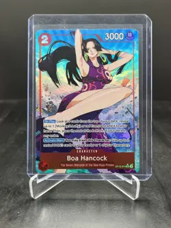 One Piece Legacy of the Master Boa Hancock Super Rare SR Alt Art #OP12-014 - Image 1