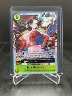 One Piece The Azure Sea's Seven Boa Hancock Super Rare SR #OP14-112 - Image 1