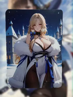 Ludmilla Goddess Of Victory Nikke Anime Waifu Sexy Goddess Lewd Hentai Card - Image 1