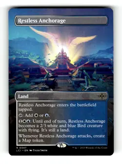 MTG: Restless Anchorage (Borderless) | The Lost Caverns of Ixalan 347 NM - Image 1