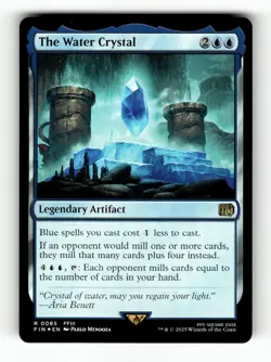MTG: The Water Crystal | FINAL FANTASY 85 NM FOIL - Image 1
