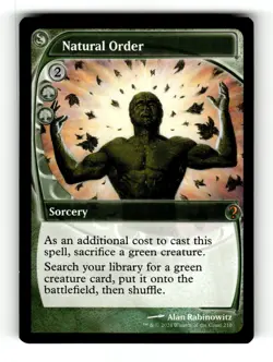MTG: Natural Order (Future Sight) | Mystery Booster 2 210 NM - Image 1