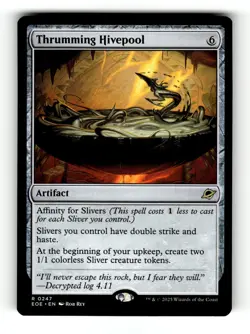MTG: Thrumming Hivepool | Edge of Eternities 247 NM - Image 1