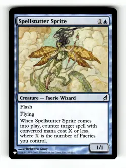 MTG: Spellstutter Sprite | The List Reprints 89/301 NM - Image 1
