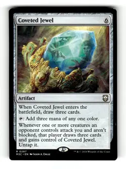 MTG: Coveted Jewel | Commander: Modern Horizons 3 287 NM - Image 1