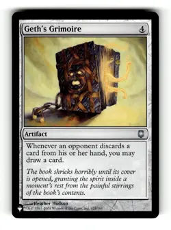 MTG: Geth's Grimoire | The List Reprints 123 NM - Image 1