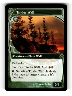 MTG: Tinder Wall (Future Sight) | Mystery Booster 2 215 NM - Image 1