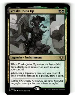 MTG: Vraska Joins Up | Outlaws of Thunder Junction 236 NM - Image 1