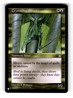MTG: Crystalline Sliver | The List Reprints NM - Image 1