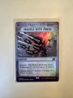 MTG Crackle with Power OTP 0022 M NM FOIL - Image 1