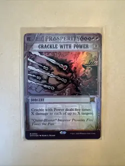 MTG Crackle with Power OTP 0022 M NM FOIL - Image 2
