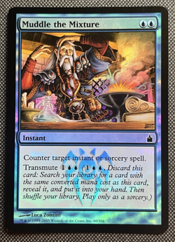 Muddle the Mixture - Foil Ravnica Magic mtg Light Play, English x1 - Image 1