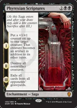 [1x] Phyrexian Scriptures - Near Mint, English - Dominaria MTG Magic - Image 1