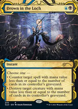 [1x] Drown in the Loch (270) Near Mint, English Secret Lair MTG Magic - Image 1