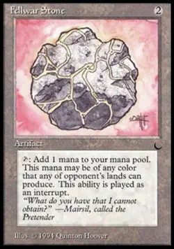 MTG English Fellwar Stone NM Normal The Dark - Image 1