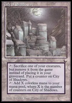 MTG English City of Shadows Light Play Normal The Dark - Image 1