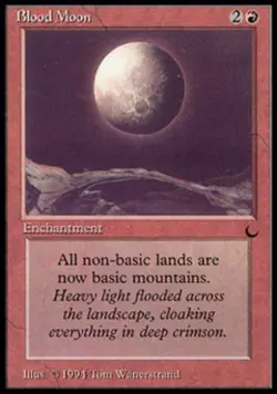 MTG English Blood Moon Light Play Normal The Dark - Image 1